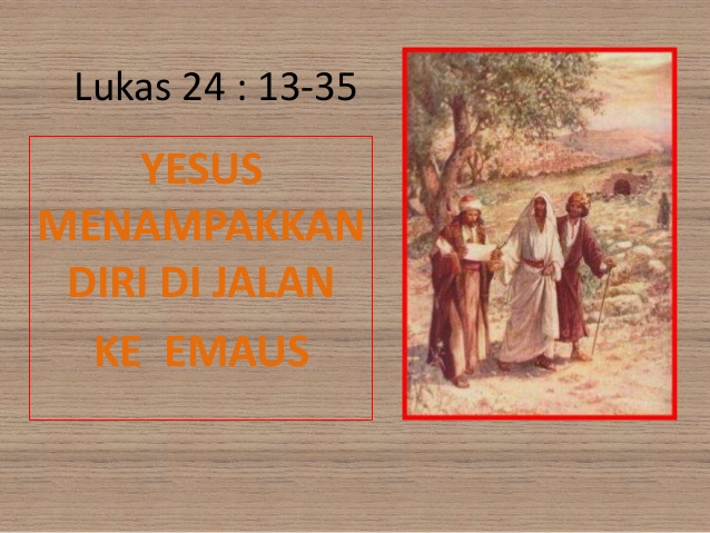 Yesus Menampakan Diri Ke Jalan Ke Emaus – Sscc Indonesia Inspirasi